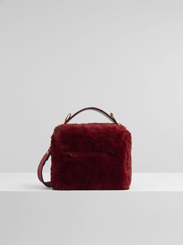 Mini Bolsos Mujer Chloé C Rojas Cowhide MHBC02863